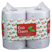 Eco Gem Jumbo Toilet Roll 2 Ply 300m 8pk